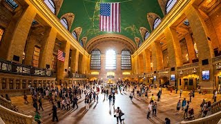 Walking Tour of Grand Central Terminal — New York City 【4K】🇺🇸 [upl. by Etnaihc]