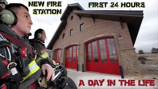 First 24 Hours in a New Fire Station  A Day in the Life [upl. by Ahsoik]