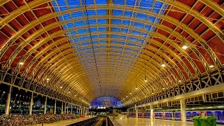 A Walk Around Londons Paddington Railway Station [upl. by Laon]