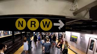 ⁴ᴷ The Busiest NYC Subway Station Times Square–42nd StreetPort Authority Bus Terminal [upl. by Tuesday603]