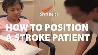 How To Position A Stroke Patient [upl. by Devaj254]