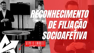 DIREITO DE FAMÍLIA Reconhecimento de filiação socioafetiva [upl. by Aicineohp]