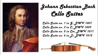 Johann Sebastian Bach  Cello suites in 432 Hz great for reading or studying [upl. by Fabi]